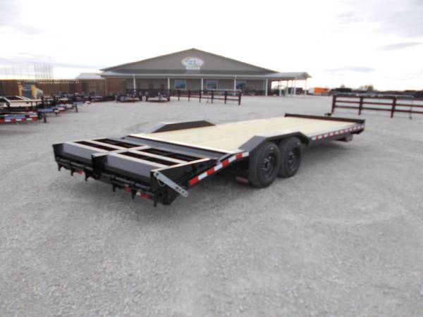2024 Midsota 24' equipment trailer 17600 lb gvwr flat