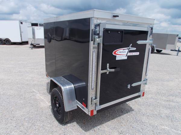 2024 Cross 4x6' enclosed cargo box trailer