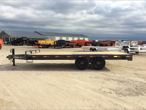 2024 Lamar 102x18' deckover trailer flatbed equipme