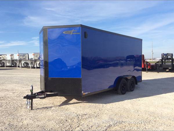 2024 Cross 7.5x16' enclosed cargo trailer 12"+tall
