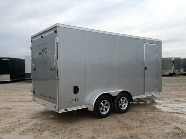 2024 Atc 7x16' enclosed cargo trailer 12"+tall