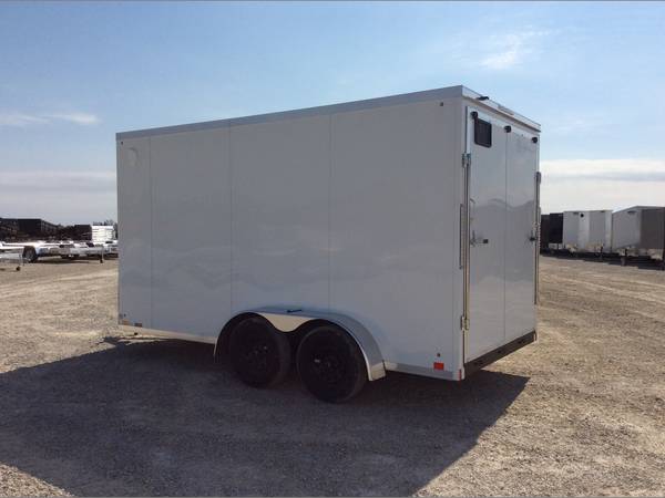 2025 Cross 7x14' enclosed cargo trailer 12"+tall sp