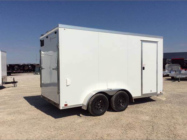 2025 Cross 7x14' enclosed cargo trailer 12"+tall sp