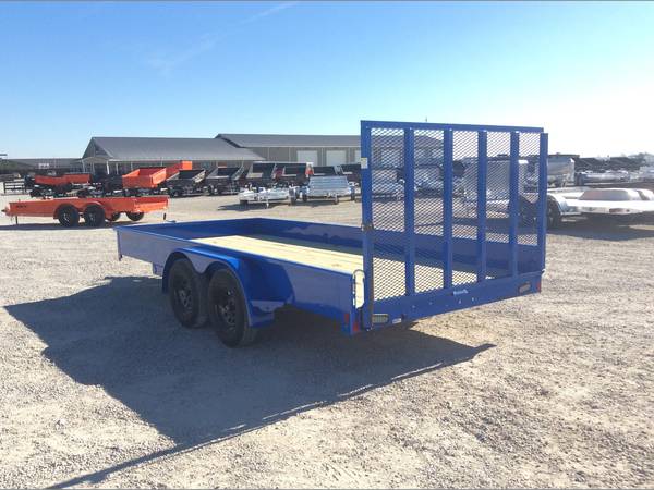 2024 Rice tandem stealth 82x16 solid side tandem a