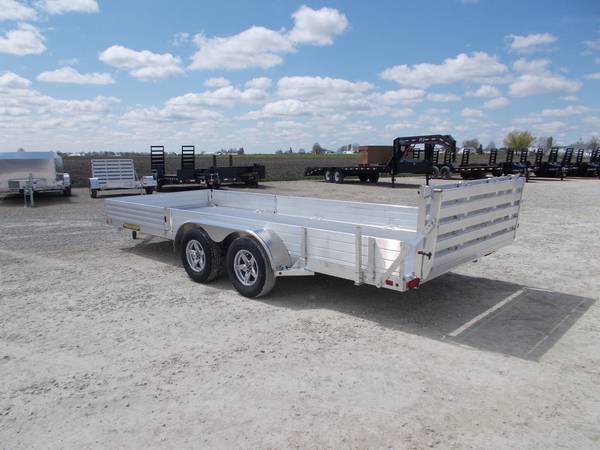 2025 Aluma 8118tasr 8118 aluminum utility trailer w