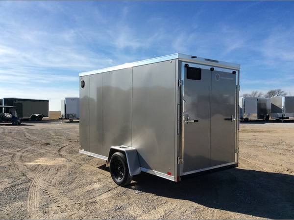 2025 Cross 6x12' enclosed cargo trailer 6" addition