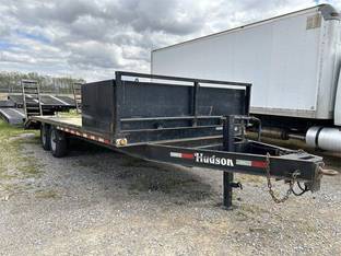2016 HUD-SON 18 FT EQUIPMENT TRAILER