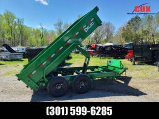 2024 DELCO HD Dump Trailers Extra wide