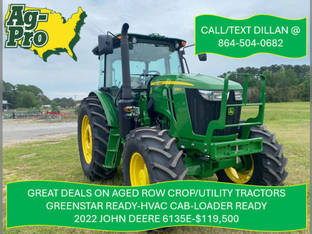 2022 John Deere 6135E