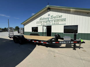 2024 Moritz 7'X20' AR 14K UPG Equipment Trailer