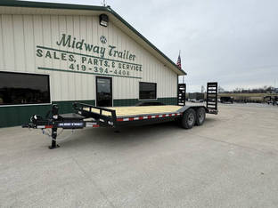 2024 Sure Trac 8.5'x20' Equipment Trailer 14K Ramps Ful