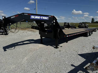 2024 Sure Trac 8.5'X27'+5' Deckover Trailer 25.9K GN