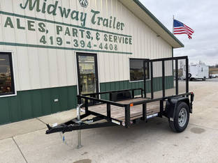 2024 Sure Trac 5'x 8' Tube Top 3K Utility Trailer