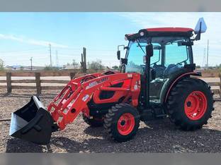 2025 Kioti DK4720SEHC-TL 47HP 4x4 HYSTAT CAB Tracto