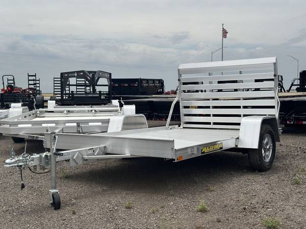 2025 Aluma utility 72"x10' 1-3.5k straight tailgate