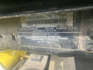 2020 John Deere X380