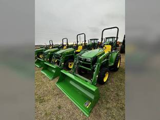 2024 John Deere 3025E TRACTOR W/ R4 TIRES, 300E LOADER &