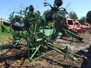 Krone 6 basket tedder,