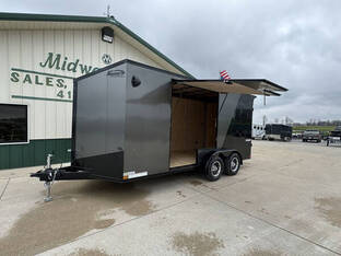 2024 Formula 7'X16' Conquest 7K Charcoal/Black B.O. 7