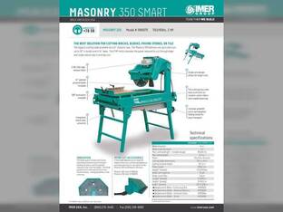IMER Masonry 350 Smart Cut