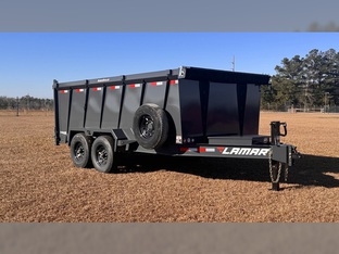 2025 Lamar Trailer 14' LP Dump Trailer