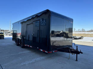 2025 United Trailers 8.5'X24' Limited 14K Black B.O. 7' Inter
