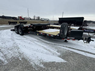 2025 B-B Behnke 7'X18'+6' Equipment Trailer 20K Tilt