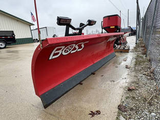 2022 Boss 9' Straight Blade Snow Plow W/D-Force