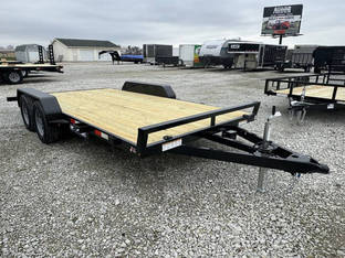 2025 Sure Trac 7'X16' Car Hauler 7K Wood Deck