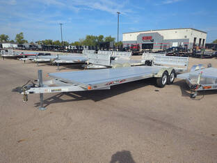 2022 TRITON 7'X22' 7K AUX Aluminum Utility Trailer