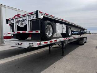 2022 Benson ALL ALUMINUM 48' SPREAD AIR FLATBED, COI