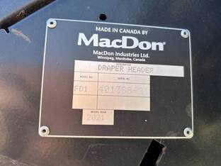 2021 MacDon Industries FD140