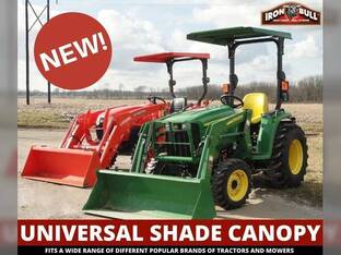 2020 IRON BULL KIOTI UNIVERSAL TRACTOR CANOPY