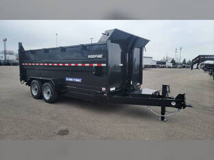 2025 Sure Trac 7'x16' 16k Tele / 4' High Side / Dump Tr