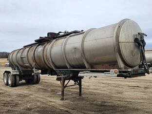 1977 Fruehauf TANKER  TRAILER