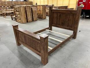 AMISH FURNITURE TWIN BED