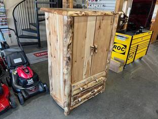 AMISH FURNITURE ARMOIRE