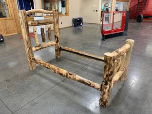 AMISH FURNITURE TWIN BED