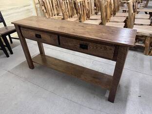 AMISH FURNITURE SOFA TABLE