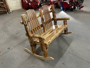 AMISH FURNITURE DOUBLE ROCKER