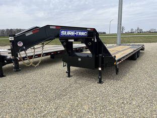 2025 Sure Trac 8.5'X25'+5' Deckover Trailer 22.5K GN