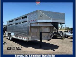 2025 Barrett LIVESTOCK 24'x7'6