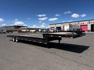 2013 Felling 40 TON HYDRAULIC TAIL TRAILER, 44', WINC