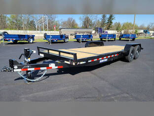 2025 Sure Trac 7'X18'+4' 14K Tilt Equipment Trailer