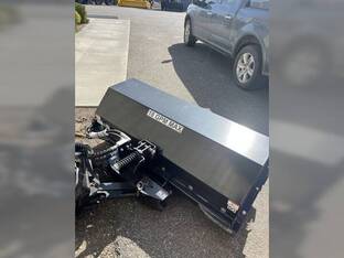 2024 Virnig Manufacturing V20 Mini Skid Steer Angle Broom CAB60