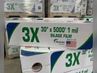 2026 BLUE LAKE PLASTICS 3X SILAGE FILM WRAP