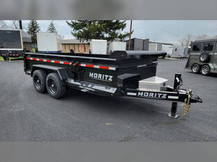 2025 Moritz 7'X14' 16K Scissor Dump Trailer