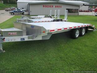 2025 Eby 81/2X20' BP DECK OVER ALUM. FLATBED TRAI