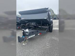2025 Lamar 12' Med Dump Trailer