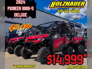2024 Honda Pioneer 1000-5 Deluxe